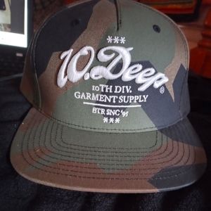 10 DEEP CAMO SNAPBACK
